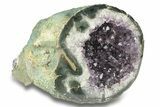 Sparkly, Purple Amethyst Geode - Uruguay #276799-1